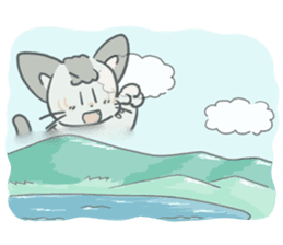 Little Cool Cat Nyan Bei sticker #11499645