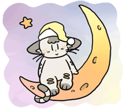 Little Cool Cat Nyan Bei sticker #11499647