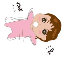 cute baby(Pink)'s life sticker #11499761