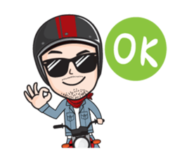 Boonma Custom Rider sticker #11499893