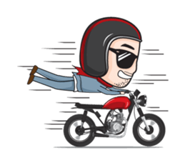 Boonma Custom Rider sticker #11499897