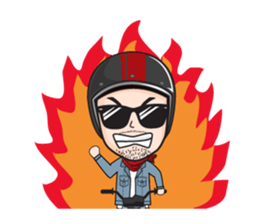 Boonma Custom Rider sticker #11499900