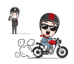 Boonma Custom Rider sticker #11499906