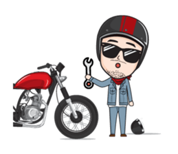 Boonma Custom Rider sticker #11499915