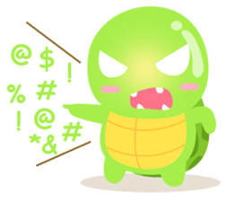 Tarty Turtle 2 sticker #11500409