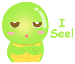 Tarty Turtle 2 sticker #11500412