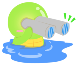 Tarty Turtle 2 sticker #11500424