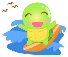 Tarty Turtle 2 sticker #11500440