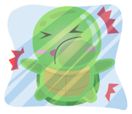 Tarty Turtle 2 sticker #11500443