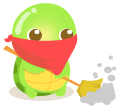 Tarty Turtle 2 sticker #11500444