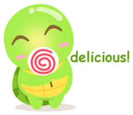 Tarty Turtle 2 sticker #11500446