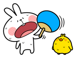 Spoiled Rabbit "Summer" sticker #11500450