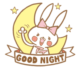 Cute Ai rabbit sticker #11500659