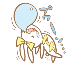 Cute Ai rabbit sticker #11500681