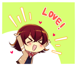 Crosswise Stride sticker #11501092