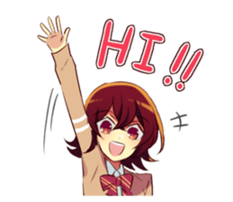 Crosswise Stride sticker #11501093