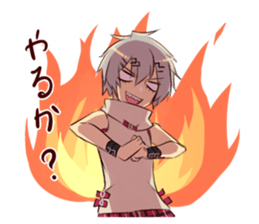 Crosswise Stride sticker #11501117