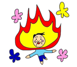 The uncle who borns. sticker #11501571