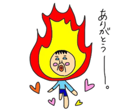 The uncle who borns. sticker #11501578