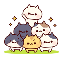 A lot of nuko sticker #11501768