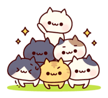 A lot of nuko sticker #11501768