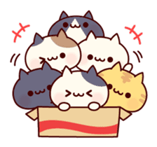 A lot of nuko sticker #11501785