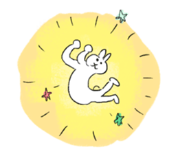 Frugal rabbit sticker #11501931