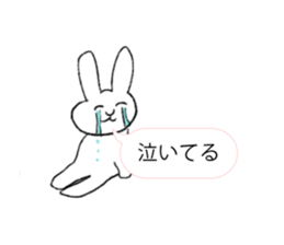 Frugal rabbit sticker #11501950