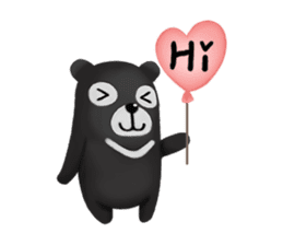Lot of love and Panda Bear Nemo chick sticker #11502393