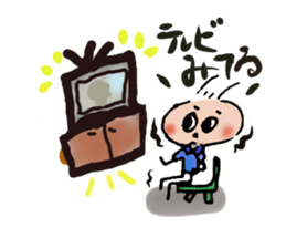 daily life conversation of onion taro. sticker #11502410