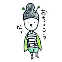 kawano's day so happy sticker #11502798