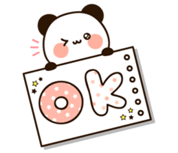 Uruuru panda basic sticker #11502929