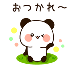 Uruuru panda basic sticker #11502948