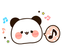 Uruuru panda basic sticker #11502959