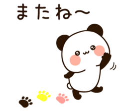 Uruuru panda basic sticker #11502967