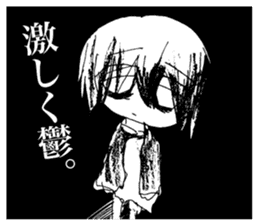 Sadcore Girl 2 sticker #11503414