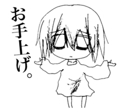 Sadcore Girl 2 sticker #11503416