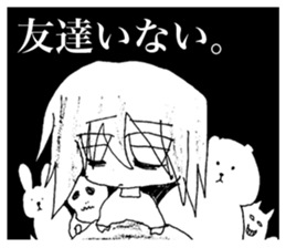 Sadcore Girl 2 sticker #11503425