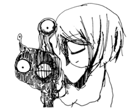 Sadcore Girl 2 sticker #11503427