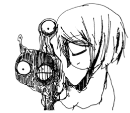 Sadcore Girl 2 sticker #11503427