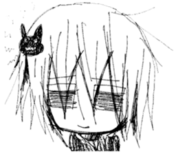 Sadcore Girl 2 sticker #11503444