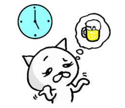 White neco sticker #11503741