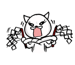 White neco sticker #11503749