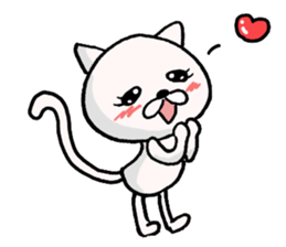 White neco sticker #11503751