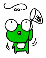 Mr.AKIREKAERU (Disgusted Frog) sticker #11503774