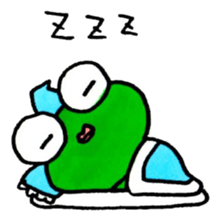 Mr.AKIREKAERU (Disgusted Frog) sticker #11503782