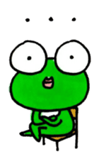 Mr.AKIREKAERU (Disgusted Frog) sticker #11503784