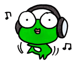 Mr.AKIREKAERU (Disgusted Frog) sticker #11503790