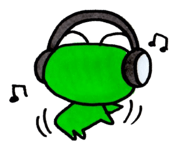 Mr.AKIREKAERU (Disgusted Frog) sticker #11503791