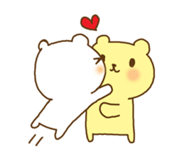 Cute lovely bear ver2 sticker #11504262